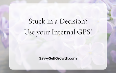 Stuck in a Decision? Use your GPS!