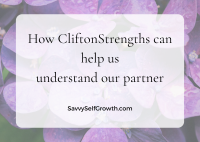 How CliftonStrengths can help us understand our partner