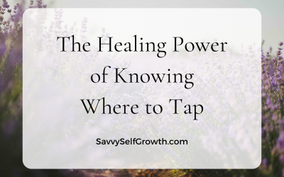 The Healing Power of Knowing Where to Tap