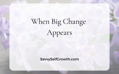 When Big Change Appears