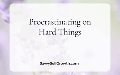 Procrastinating on Hard Things